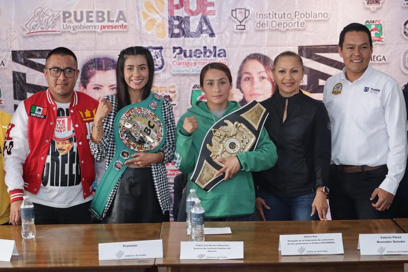 VIDEO Invitan a poblanos a la pelea de Gaby La Bonita Sánchez