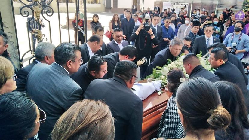 El último adiós a Miguel Barbosa en Tehuacán