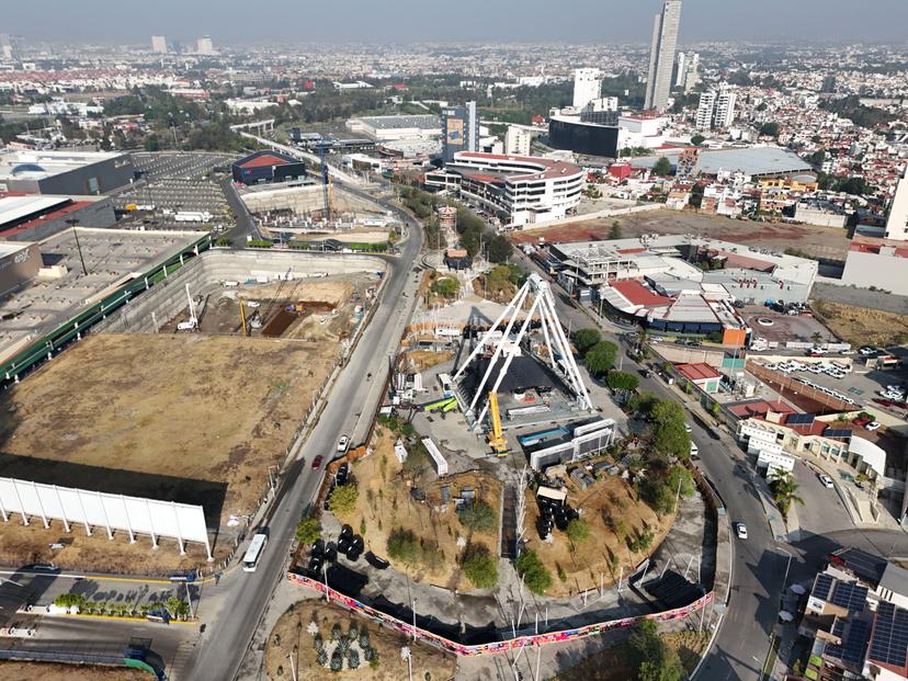 VIDEO Así avanza la construcción Parque Sendela