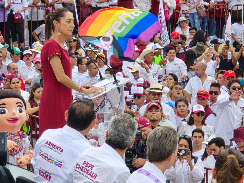 Nunca voy a traicionar a Puebla, afirma Claudia Sheinbaum 