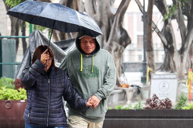 Cuídate de las fuertes lluvias que se esperan este domingo en Puebla