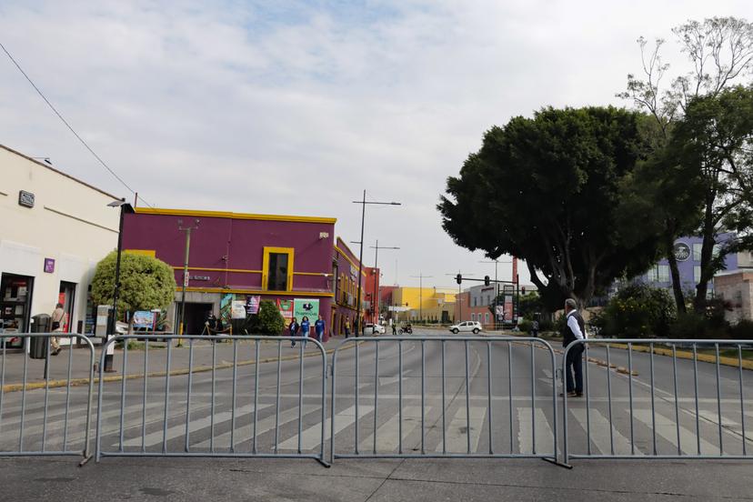 VIDEO Ya hay cierres de circulación sobre el Bulevar 5 de Mayo