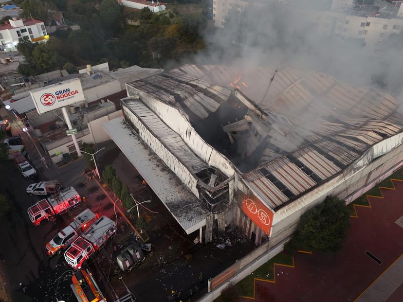 Un indigente, el culpable del incendio en la Gran Bodega de Amalucan