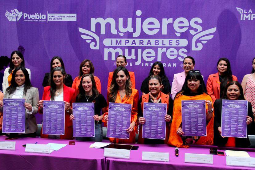 Secretaría de Igualdad presenta actividades del Mes de la Mujer
