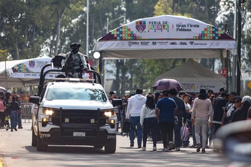VIDEO Arranca Operativo de Seguridad en la Feria de Puebla 2025