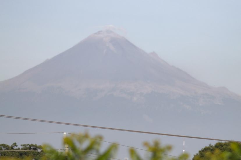 VIDEO Cielo despejado en torno al Volcán Popocatépetl