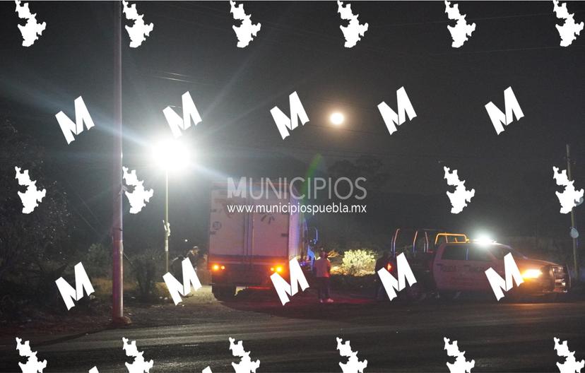 Intento de robo de un tractocamión en Tecamachalco termina en un fuerte operativo