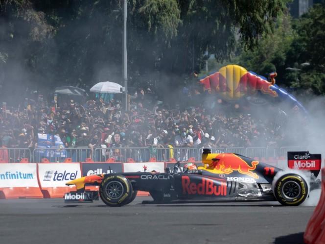 VIDEO Recorrido del showrun de Sergio Pérez en Guadalajara