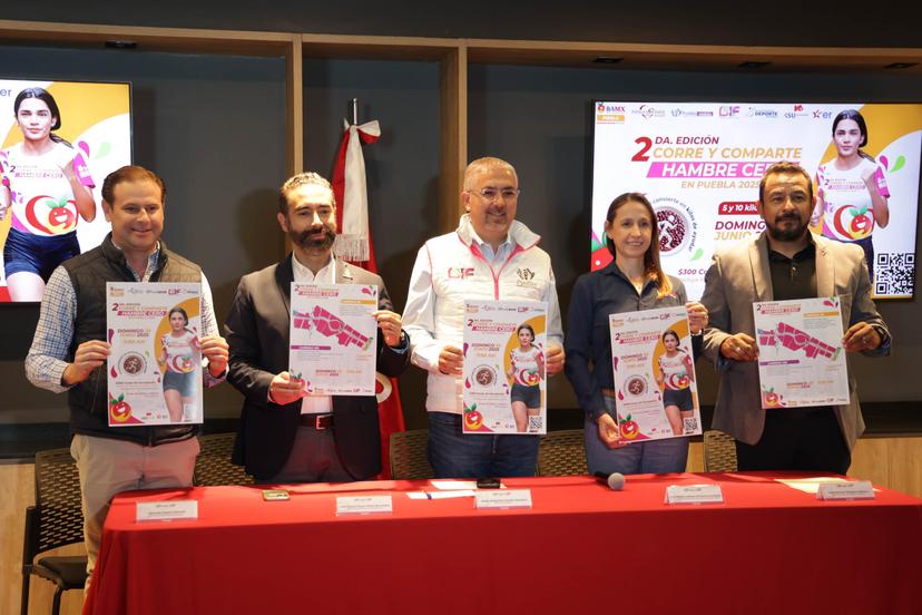 El 29 de junio habrá en Puebla una carrera con causa