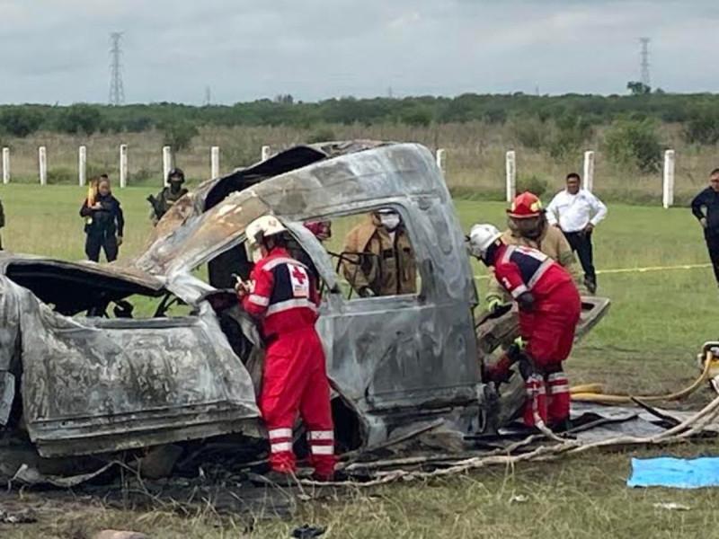 Van 26 muertos por accidente de tráiler con camioneta en Tamaulipas