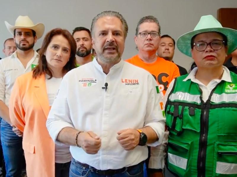 VIDEO No declinaré a favor de Guadiana en Coahuila, afirma Lenin Pérez