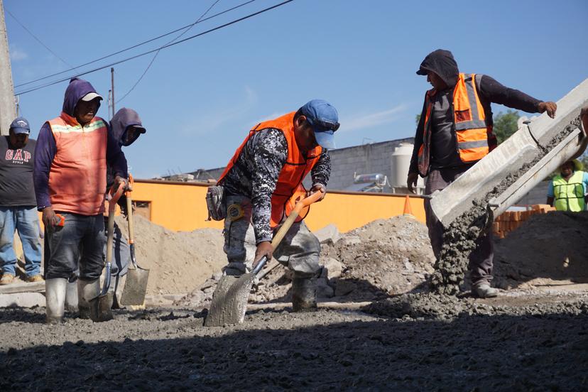 Gobierno invierte 13.7 mdp en reconstrucción de calles en Felipe Ángeles