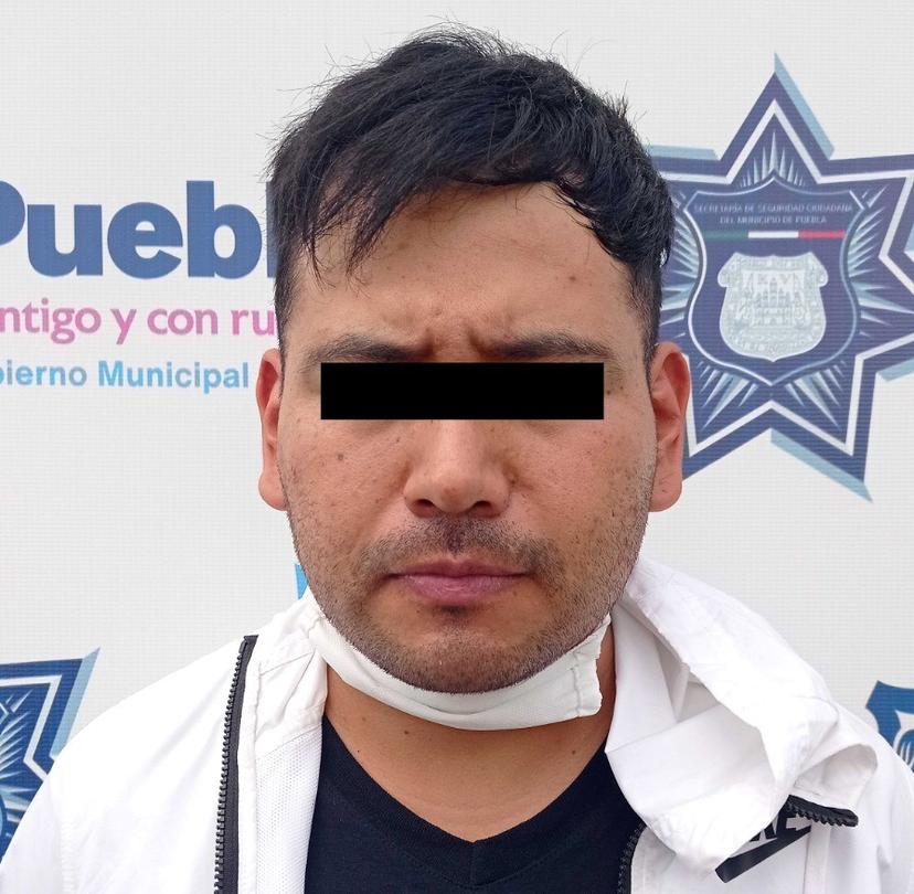 Integrante de Los Lampones es detenido por la Policía Municipal de Puebla