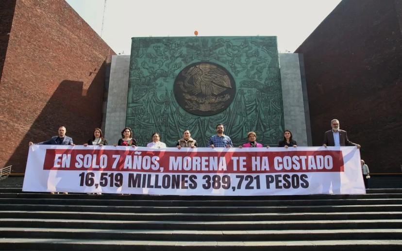 Movimiento Ciudadano afirma que Morena es el partido más caro del mundo