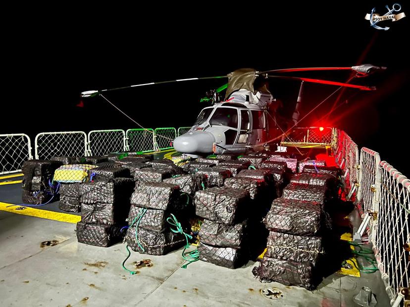 FOTOS Asegura Marina más de siete toneladas de cocaína en Colima y Michoacán