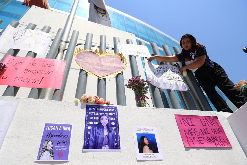 Amigos y familiares exigen justicia por feminicidio de Fanny