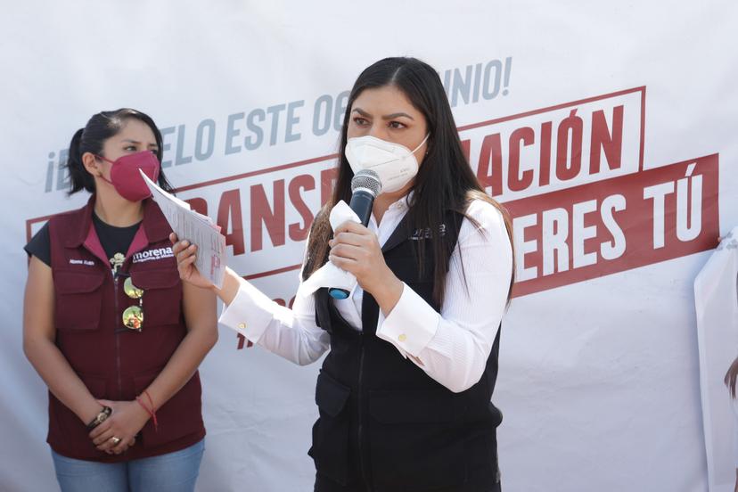 Buenas condiciones laborales y mejor salario fortalecen policía: Claudia Rivera