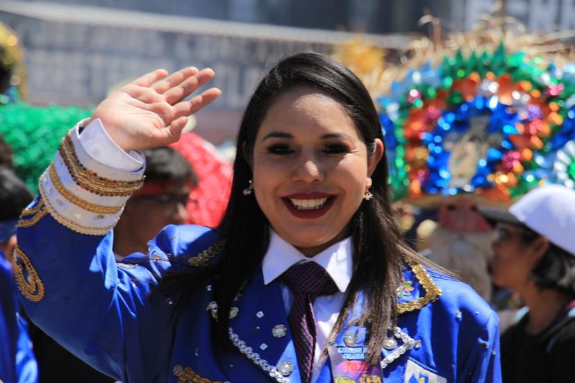 Tonantzin Fernández levanta la mano para la alcaldía de San Pedro Cholula