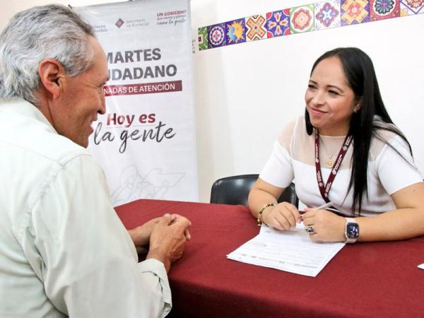 En Martes Ciudadano, Bienestar atiende necesidades en la capital poblana