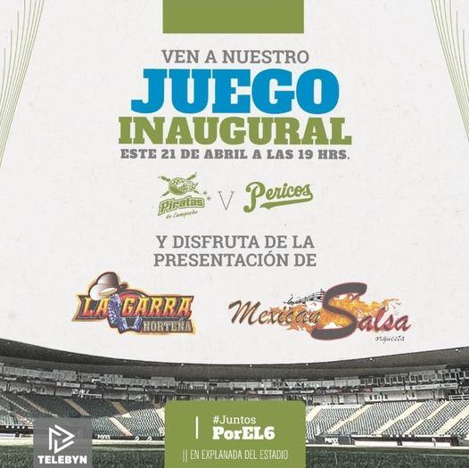 Cartelera de lujo para cerrar el juego inaugural de Pericos