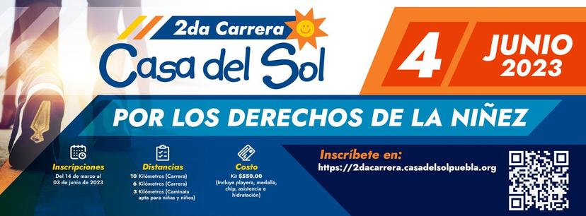 Lista Segunda Carrera de Casa del Sol: Por los Derechos de la Niñez