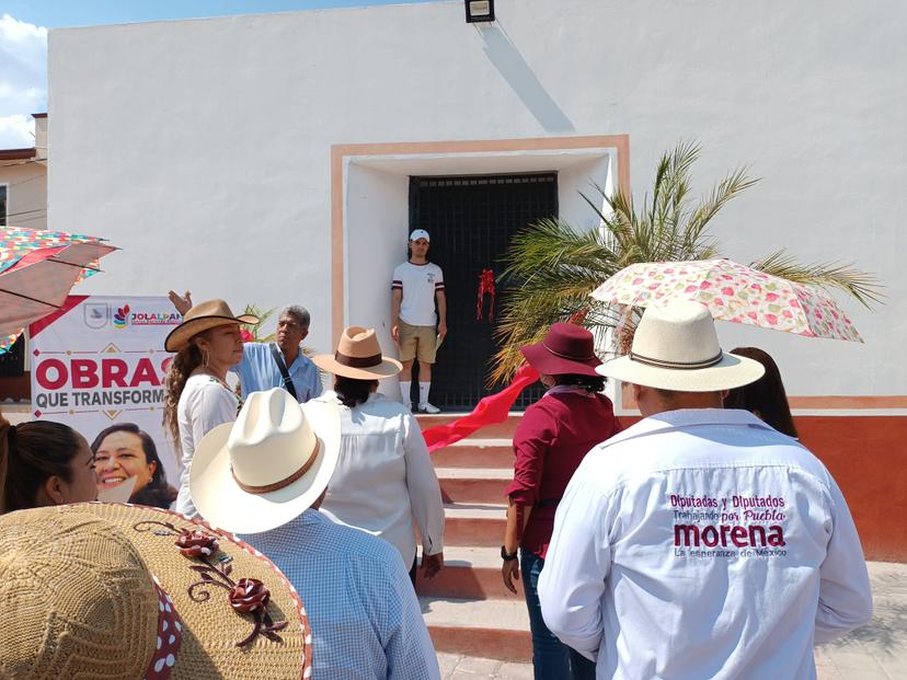 En Jolalpan inauguran rehabilitación de los separos municipales  