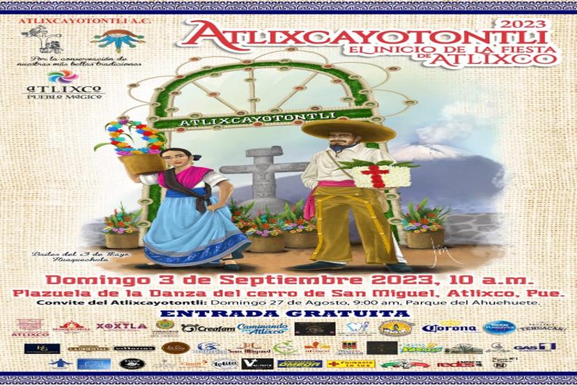 VIDEO Invitan a la Fiesta del Atlixcayotontli 2023