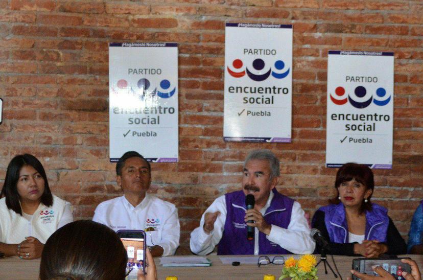 PES mantiene registro e impugnará distritos en Puebla