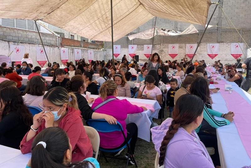 Crean mujeres de Texmelucan asociación contra violencia de género