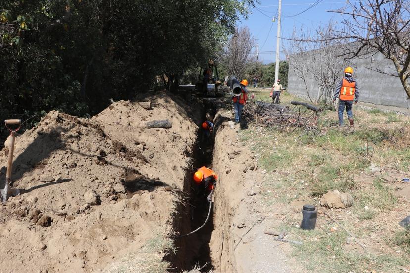 Entrega CEASPUE ampliación y rehabilitación de drenaje en Domingo Arenas