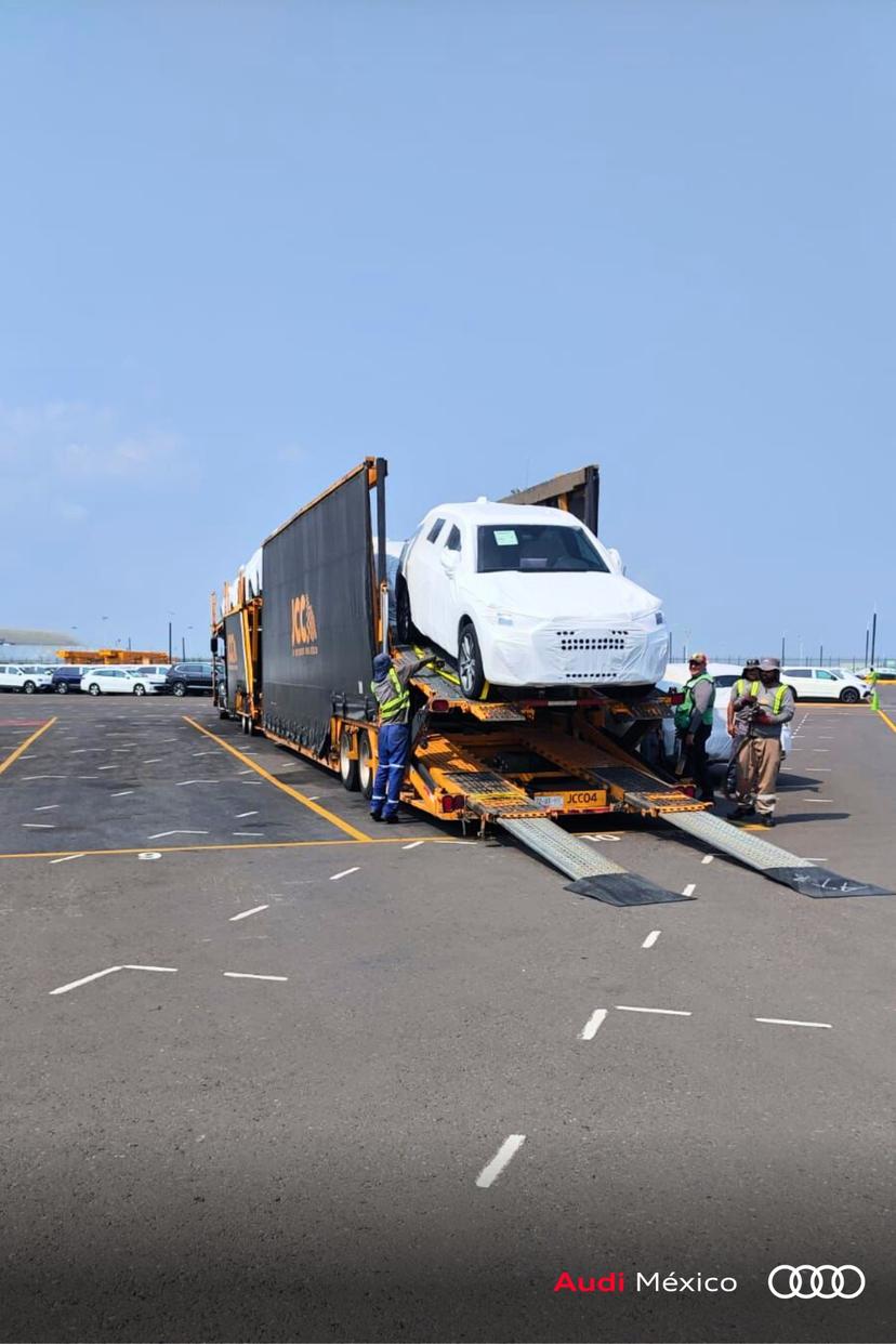 FOTOS Zarpan hacia Europa las primeras Audi Q5 fabricadas en San José Chiapa