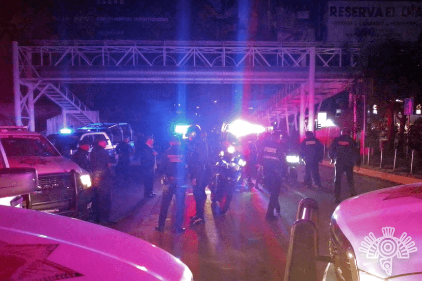 Esta madrugada realizan operativo contra arrancones de motos en Puebla capital