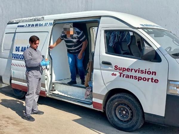 SMT hace el antidoping a 750 operadores del transporte público en Puebla