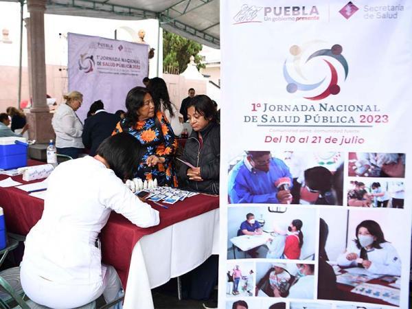 Realizará Salud 450 mil acciones preventivas durante primera Jornada Nacional 2023