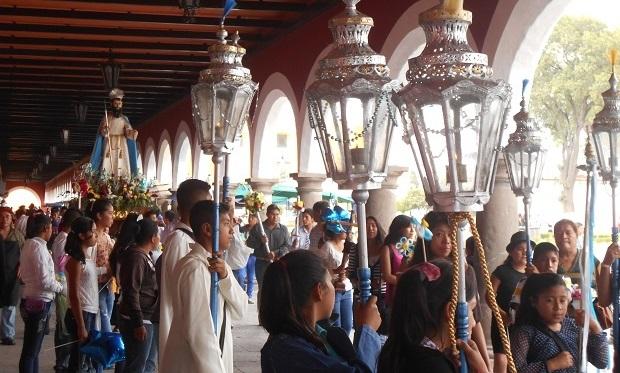 Lista la fiesta de pobres y labradores en San Pedro Cholula