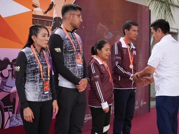 Destacan poblanos en el Abierto Mexicano de Para Atletismo en Guadalajara