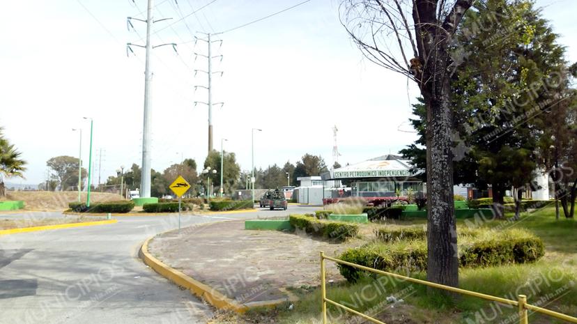 Ejército ya reguarda instalaciones de Pemex en Texmelucan