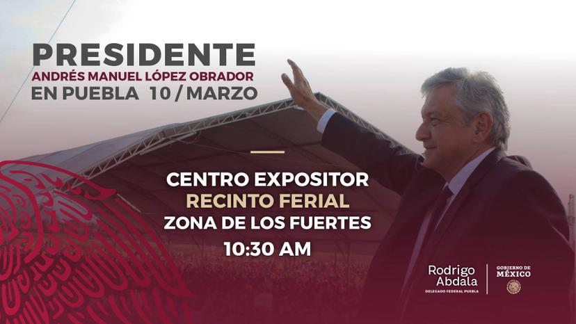 Evento de AMLO en el Expositor será abierto al público en general