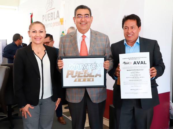 Presenta INPODE Maratón Puebla 2024; será de talla internacional