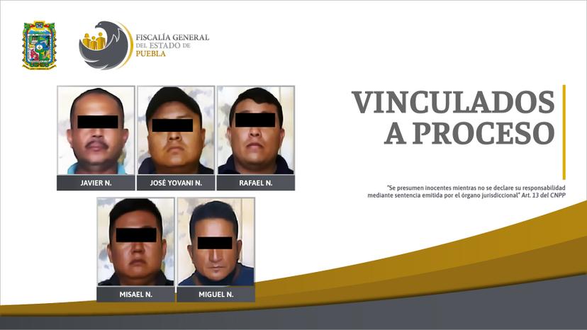 Procesan a 5 hombres que se hicieron pasar por policías de Jolalpan