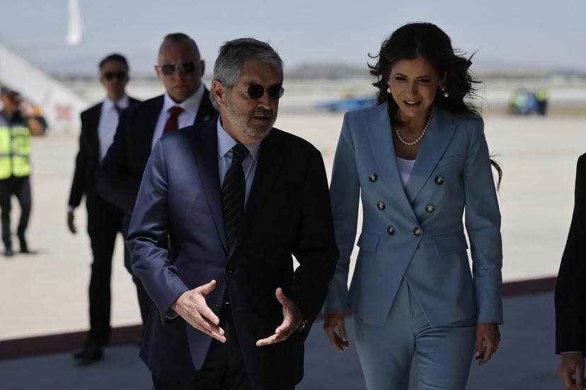 Recibe Canciller De la Fuente a Kristi Noem