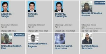 Tratantes de Tenancingo en la lista de los más buscados en EU