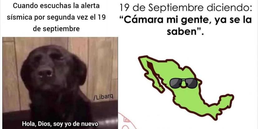 Con ustedes los memes por el temblor de este 19 de septiembre