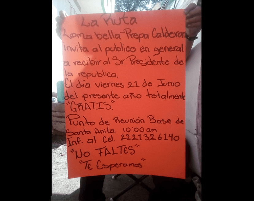 Gratis, la ruta Loma Bella te llevará a ver a AMLO este viernes