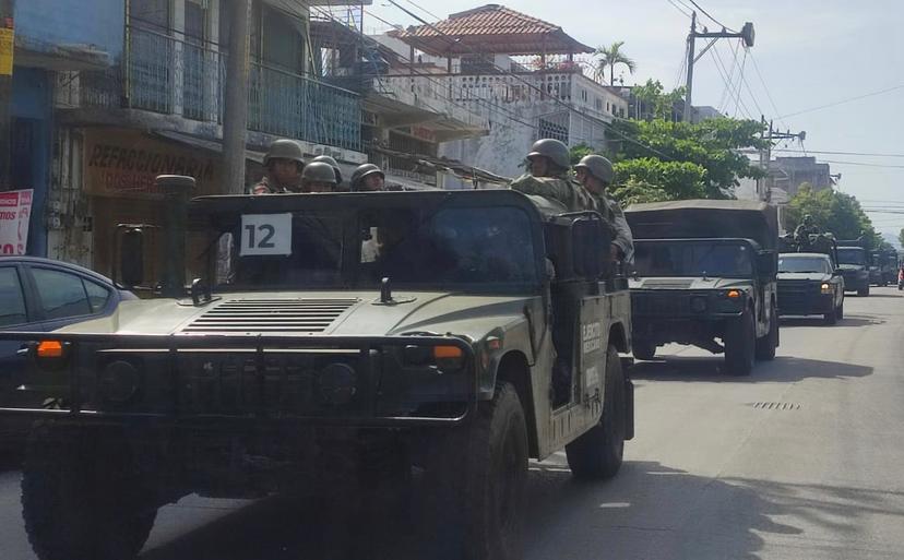 Llegan 200 militares para reforzar seguridad en Acapulco