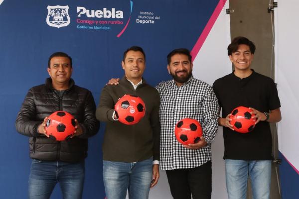 Ayuntamiento de Puebla presenta el Torneo Municipal de Fut-7