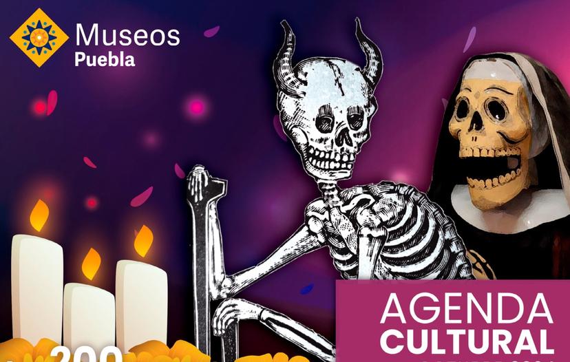 Te compartimos la cartelera cultural de octubre de Museos Puebla