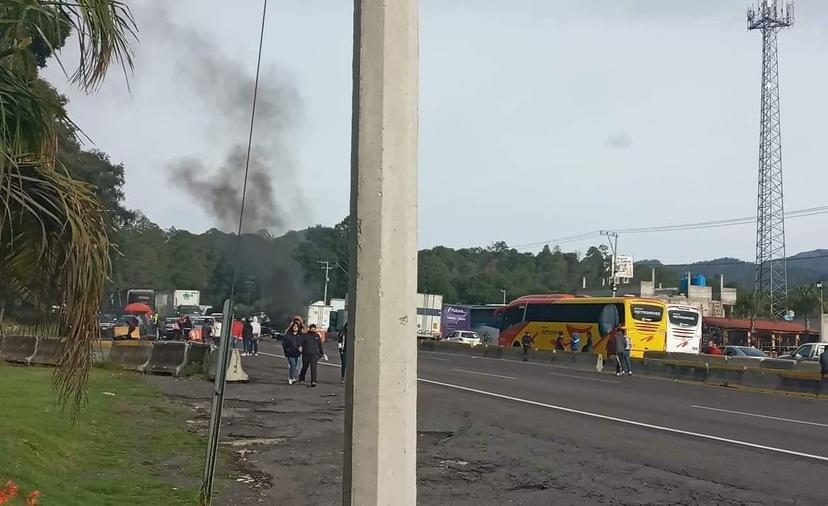 Aparece Alondra, tras cierre de la México-Puebla por pobladores