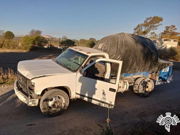 Policía estatal confisca dos huachipipas en la zona de Tepeaca