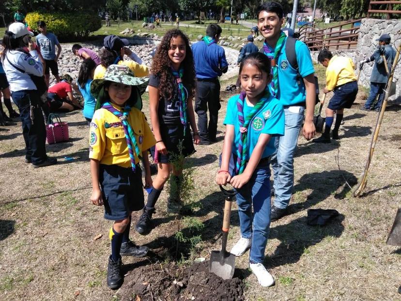 Tiene Puebla el primer bosque scout para cuidado del medio ambiente